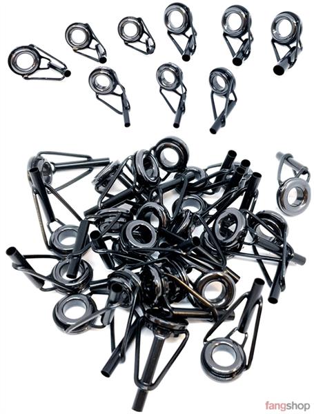 Spitzenring/Endring/Rutenring m SIC-Einlage Tubendurchmesser von 1,6 bis 3,2mm. 