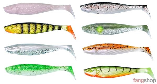 Gunki G'Bump Ghost 8cm alle Farben Barsch Zander Hecht Soft Bait teils UV aktiv 
