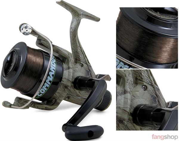 Angelrolle Lineaeffe Bespult Vigor Commando Baitrunner Karpfenangeln 