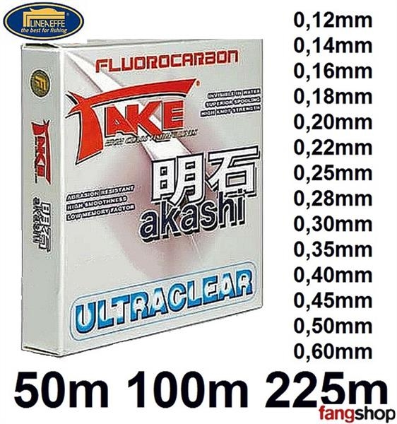 Lineaeffe Take Akashi Fluorocarbon 50m 0,50mm 29,0kg ultraclear